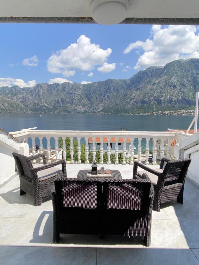 Lux Boka Sea View Apartment Kotor Eksteriør billede
